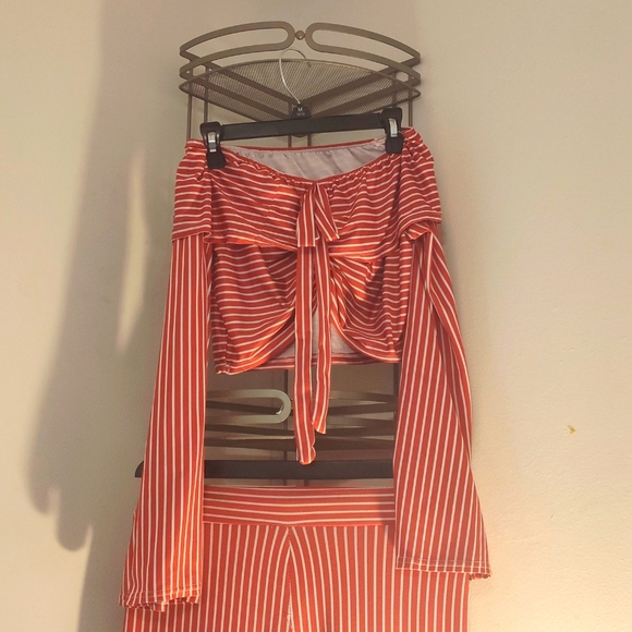 No Brand Pants - 1950's Pinup Two Piece Set Size Large